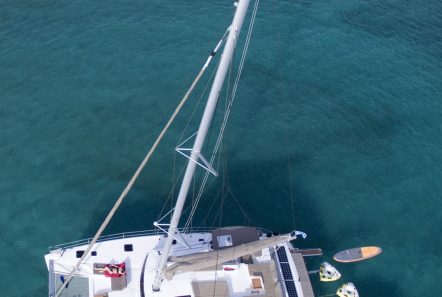 new horizons ii catamaran aerial_valef -  Valef Yachts Chartering - 5403