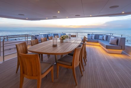 AQUA LIBRE Supper dining -  Valef Yachts Chartering - 6471