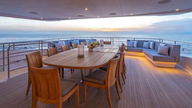 AQUA LIBRE Supper dining -  Valef Yachts Chartering - 6471