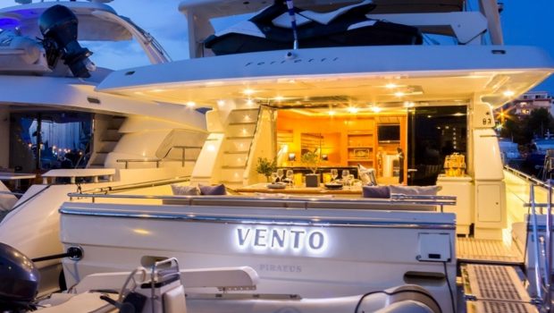 VENTO aft view -  Valef Yachts Chartering - 6119