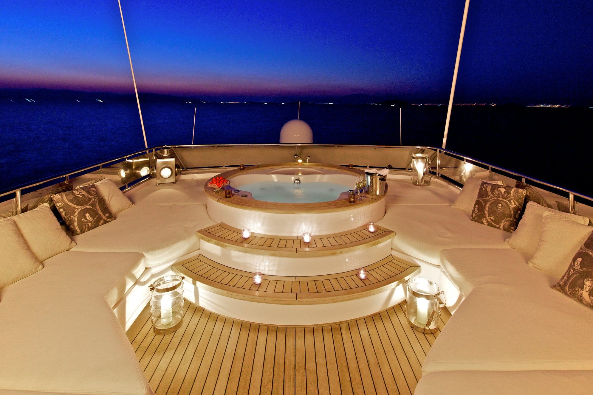 orion jacuzzi evening (1) -  Valef Yachts Chartering - 6067