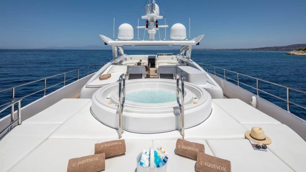 l_equinox sun deck jacuzzi (4)_valef -  Valef Yachts Chartering - 5484
