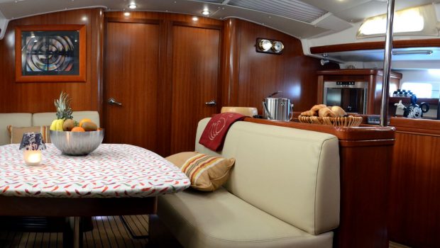 malena sailing yacht dining salon (10)_valef -  Valef Yachts Chartering - 5461