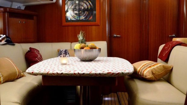 malena sailing yacht dining salon (6)_valef -  Valef Yachts Chartering - 5464