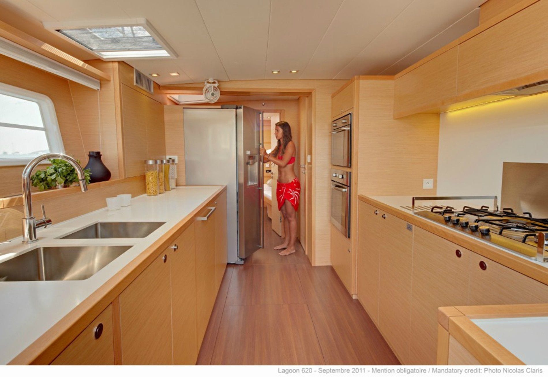 my office catamaran galley_valef -  Valef Yachts Chartering - 5432