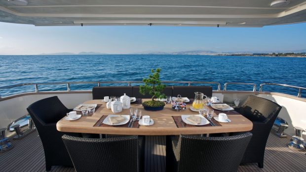 taylne aft deck dining_valef -  Valef Yachts Chartering - 5346