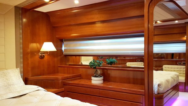 amoraki motor yacht cabin view min -  Valef Yachts Chartering - 5053