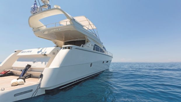 beluga motor yacht swim platform min -  Valef Yachts Chartering - 3754