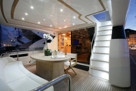 blue angel motor yacht aft deck (2) min -  Valef Yachts Chartering - 5292