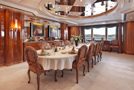 capri i mega yacht dining min -  Valef Yachts Chartering - 4791
