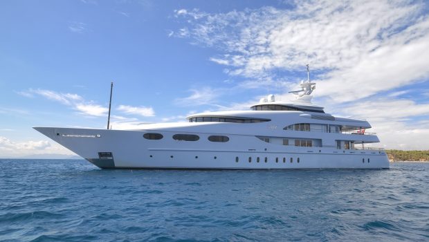 capri i mega yacht side view min -  Valef Yachts Chartering - 4785