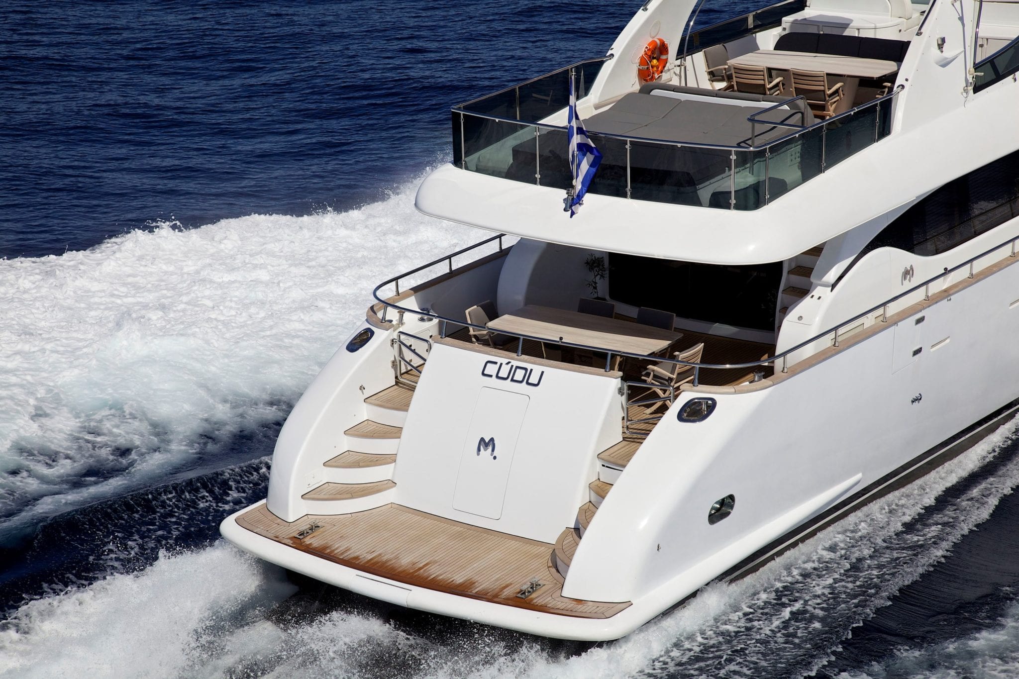 cudu motor yacht aft min -  Valef Yachts Chartering - 4805