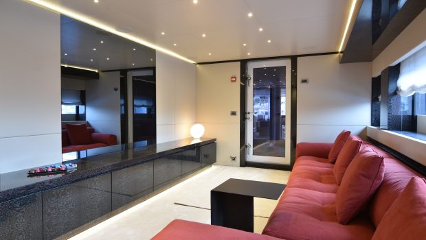 eden mega yacht entrance deck lounge (1) min -  Valef Yachts Chartering - 4921