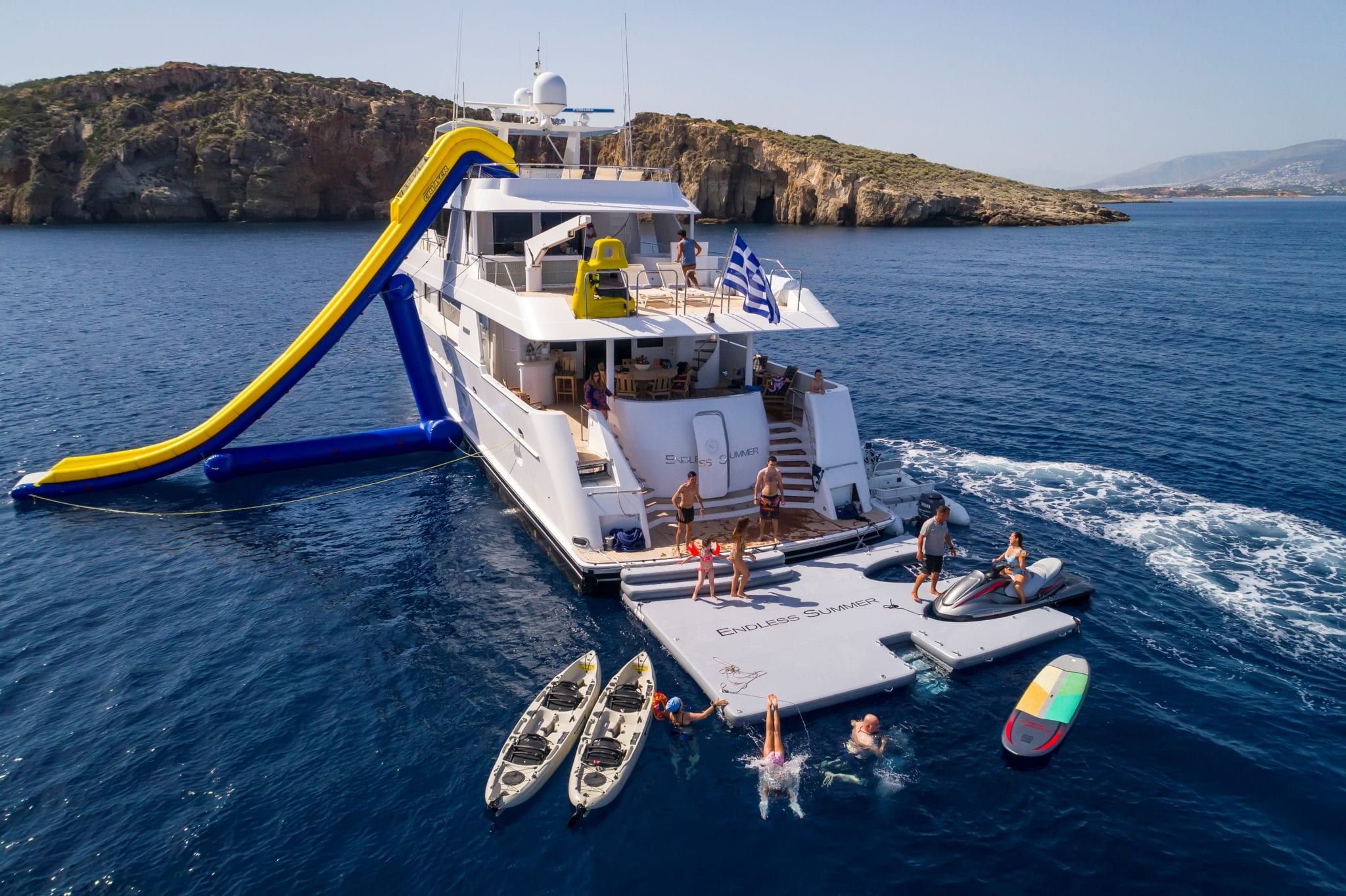 endless summer megayacht sea toys -  Valef Yachts Chartering - 4942
