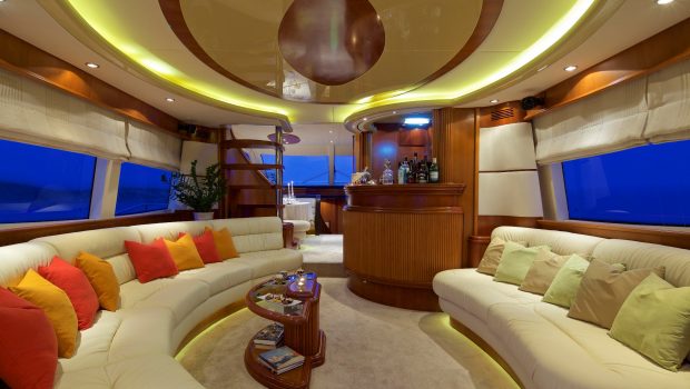 iris azimut motor yacht salon (1) -  Valef Yachts Chartering - 4497