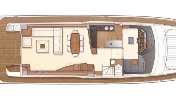 julie m motor yacht deck plan (2) min -  Valef Yachts Chartering - 3909