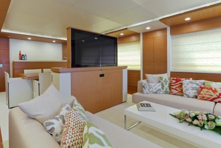 kintaro motor yacht salon tv min -  Valef Yachts Chartering - 4530