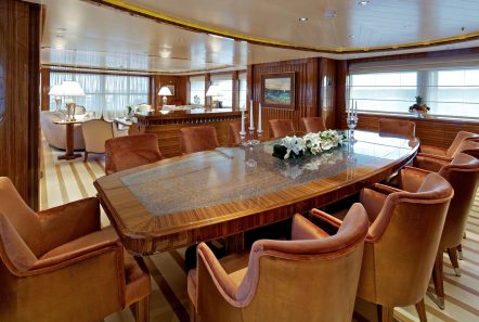 mia rama mega yacht dining2 min -  Valef Yachts Chartering - 3971