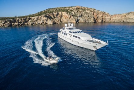 milos at sea motor yacht aerials (6) min -  Valef Yachts Chartering - 4316