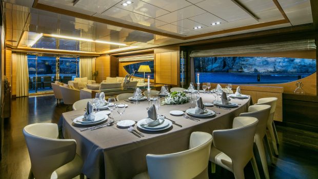 rini motor yacht dining -  Valef Yachts Chartering - 4862