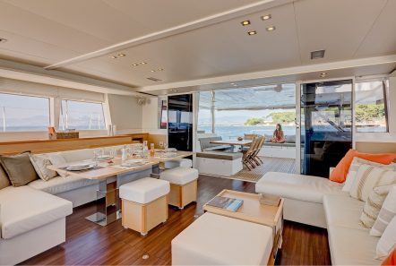 selene catamaran salon (3) min -  Valef Yachts Chartering - 4451