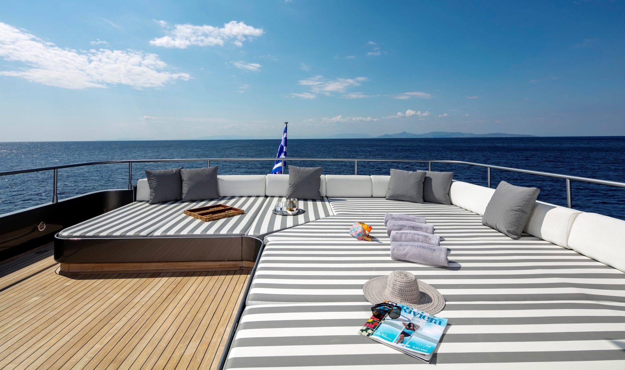 summer dreams motor yacht sun deck min -  Valef Yachts Chartering - 4722
