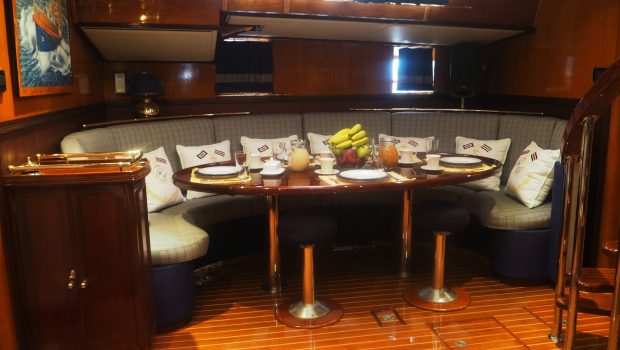 wind of change sailing yacht dining (2) min -  Valef Yachts Chartering - 3718