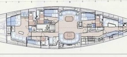 Calisto layout -  Valef Yachts Chartering - 3236