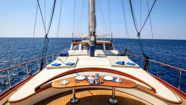 aegean schatz motor sailer gulet fore) (1) -  Valef Yachts Chartering - 3061