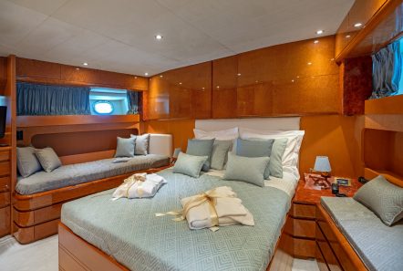 alandini motor yacht cabins (6) min -  Valef Yachts Chartering - 3505