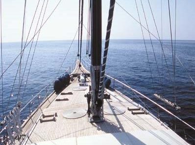 almyra motor sailer fore -  Valef Yachts Chartering - 3249