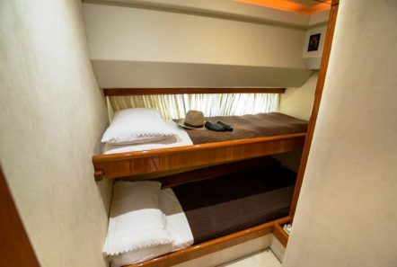 ananas motor yacht bunk beds -  Valef Yachts Chartering - 2564