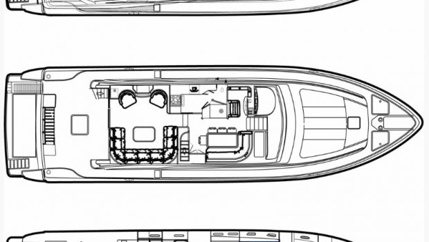 ananas motor yacht layout -  Valef Yachts Chartering - 2561