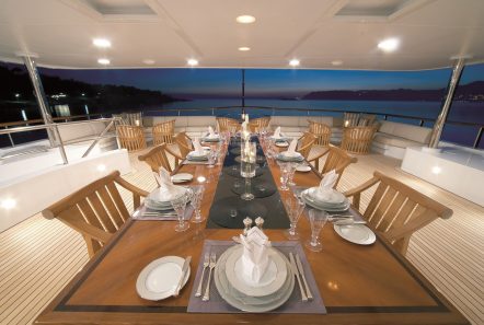 andreas l megayacht exterior dining min -  Valef Yachts Chartering - 3425