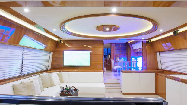 armonia motor yacht salon (3) -  Valef Yachts Chartering - 3262