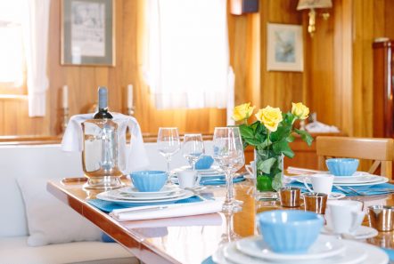 sir winston churchill classic sailing yacht dining (6) -  Valef Yachts Chartering - 2794