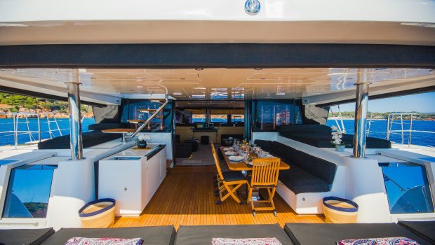 carpe diem catamaran aft deck1 (8) min -  Valef Yachts Chartering - 2060