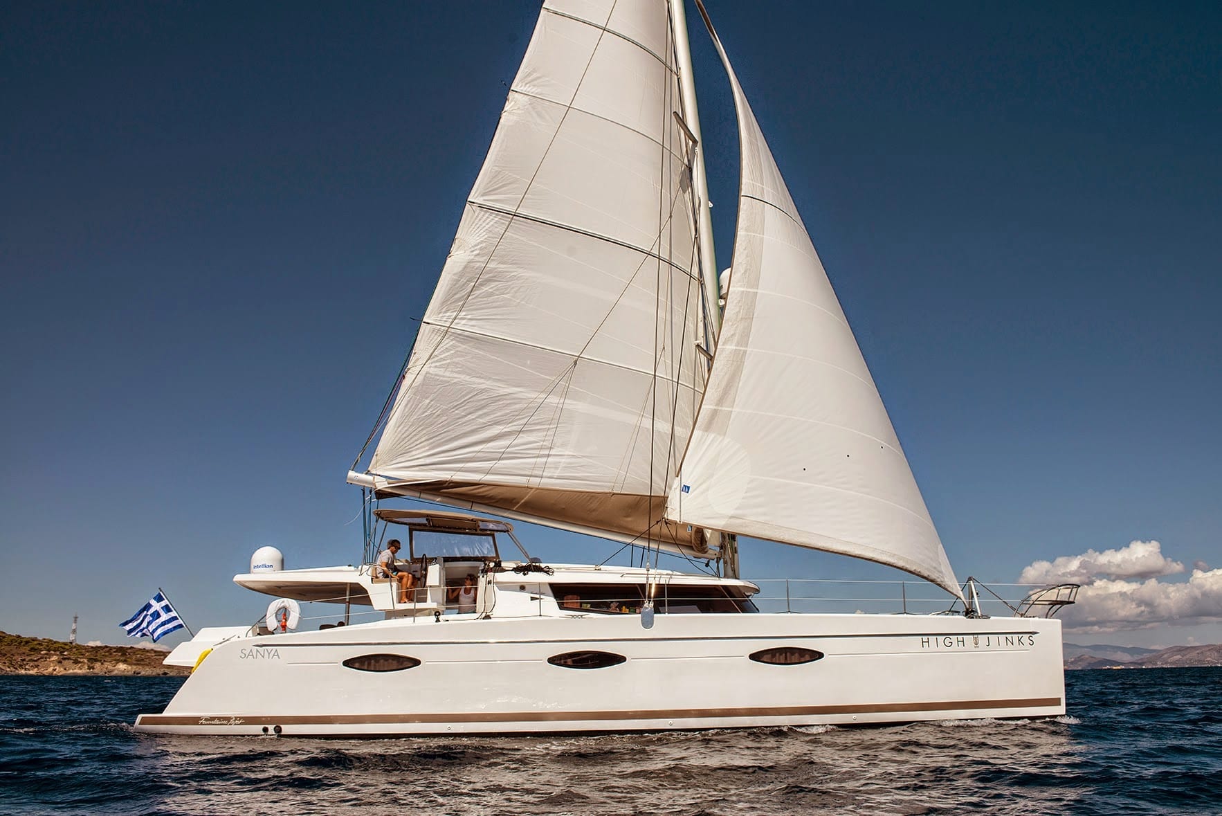 highjinks catamaran exterior (4) -  Valef Yachts Chartering - 2426