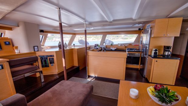 highjinks ii catamaran salon (5) min -  Valef Yachts Chartering - 2392