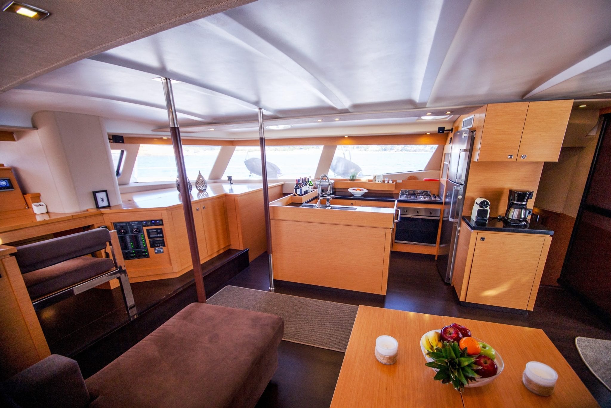 highjinks ii catamaran salon (9) min -  Valef Yachts Chartering - 2390