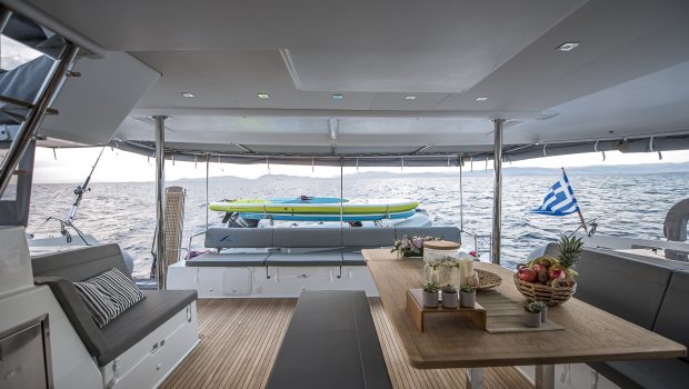 sea energy v catamaran aft deck (4) -  Valef Yachts Chartering - 2091