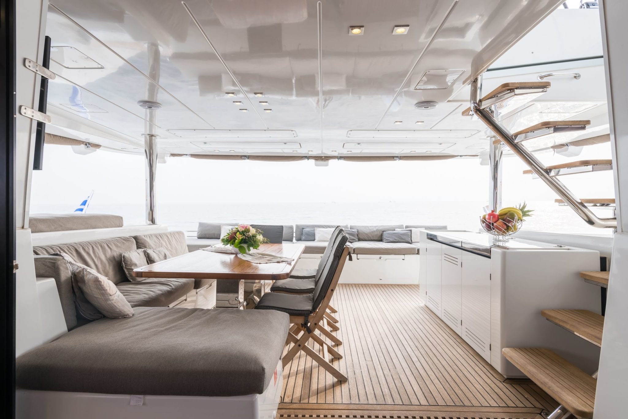 selene catamaran cockpit (6) -  Valef Yachts Chartering - 1968