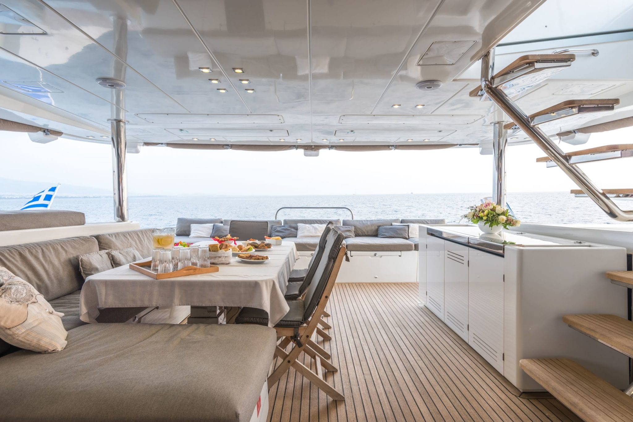 selene catamaran cockpit (9) -  Valef Yachts Chartering - 1965