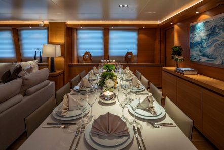 celia motor yacht dining views (1) min -  Valef Yachts Chartering - 1322