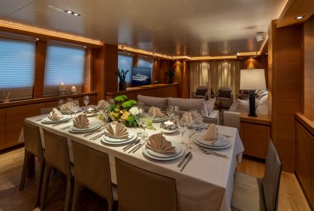 celia motor yacht dining1 min -  Valef Yachts Chartering - 1325