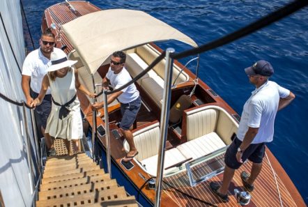 christina o megayacht hackers docking min -  Valef Yachts Chartering - 1184