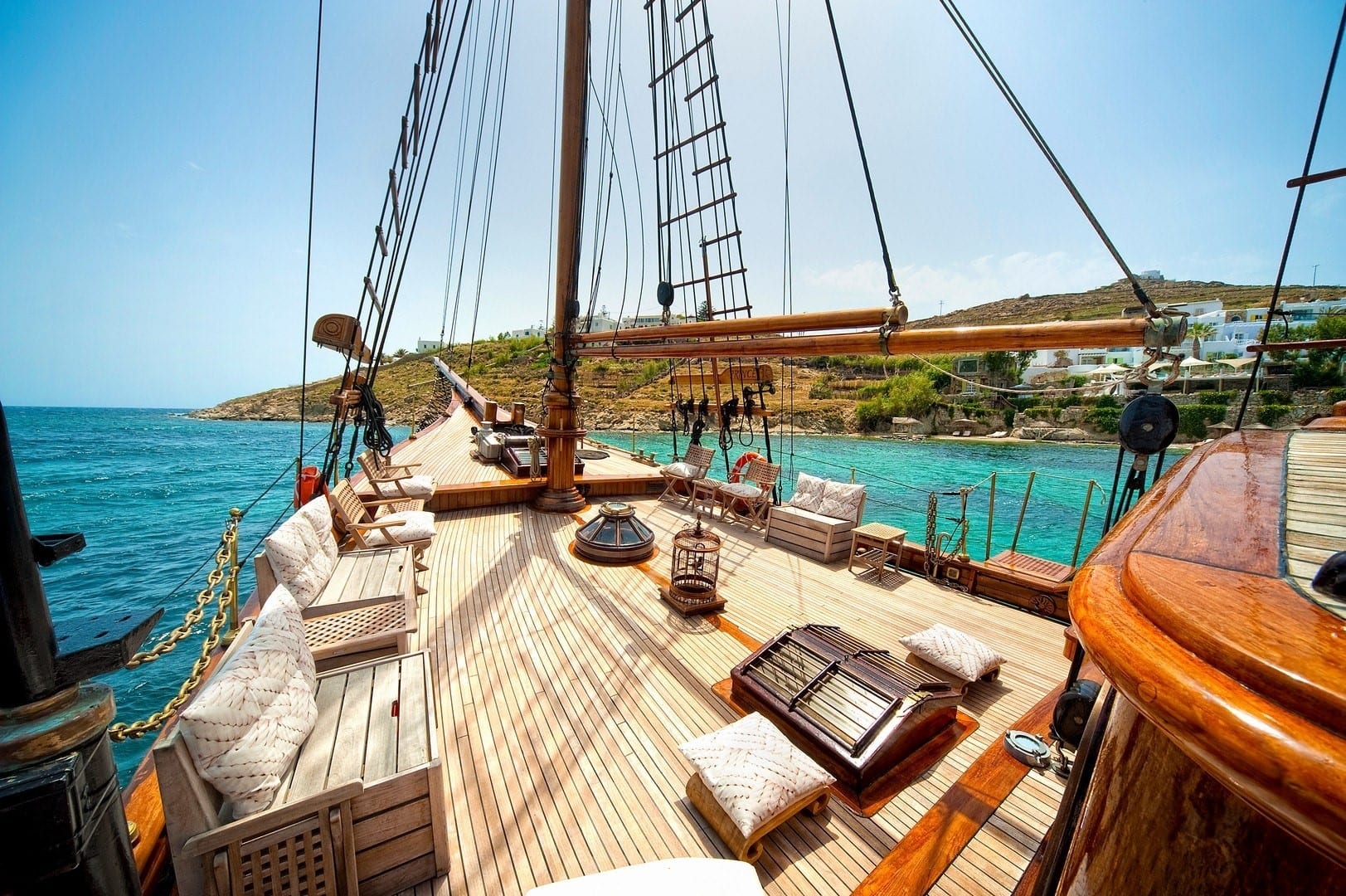 prince motor sailer deck (6) -  Valef Yachts Chartering - 0914