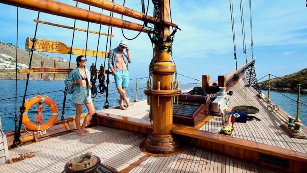 prince motor sailer deck (7) -  Valef Yachts Chartering - 0913