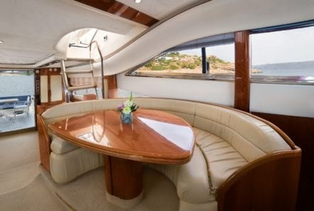 fast break motor yacht salon (3) min -  Valef Yachts Chartering - 0856