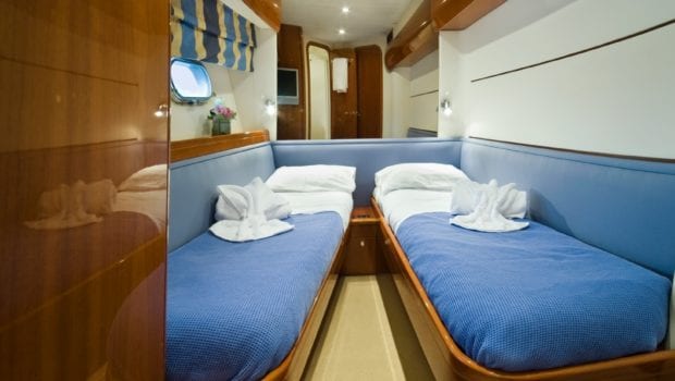 fast break motor yacht twin cabins min -  Valef Yachts Chartering - 0852